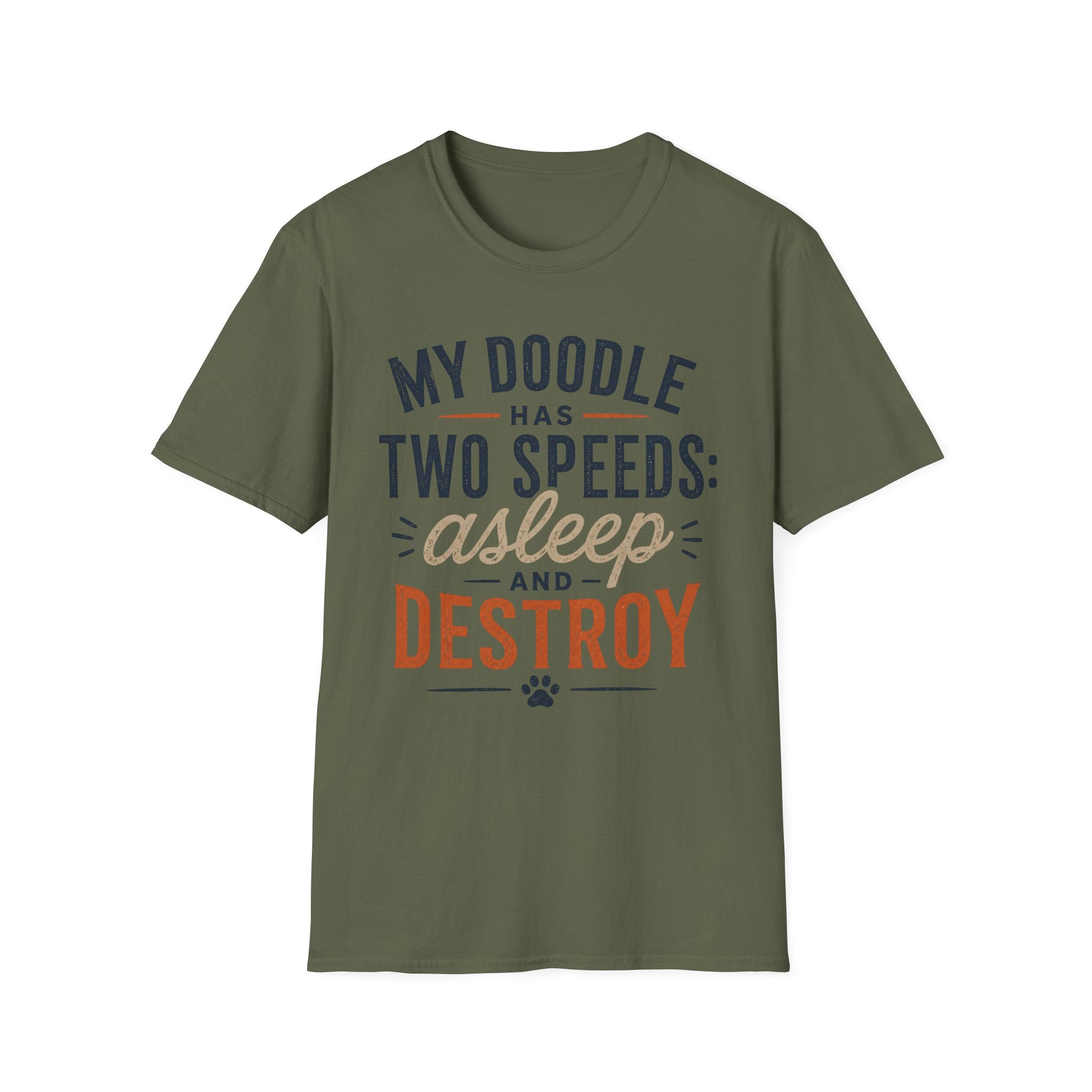 My Doodle has Two Speeds T-Shirt
