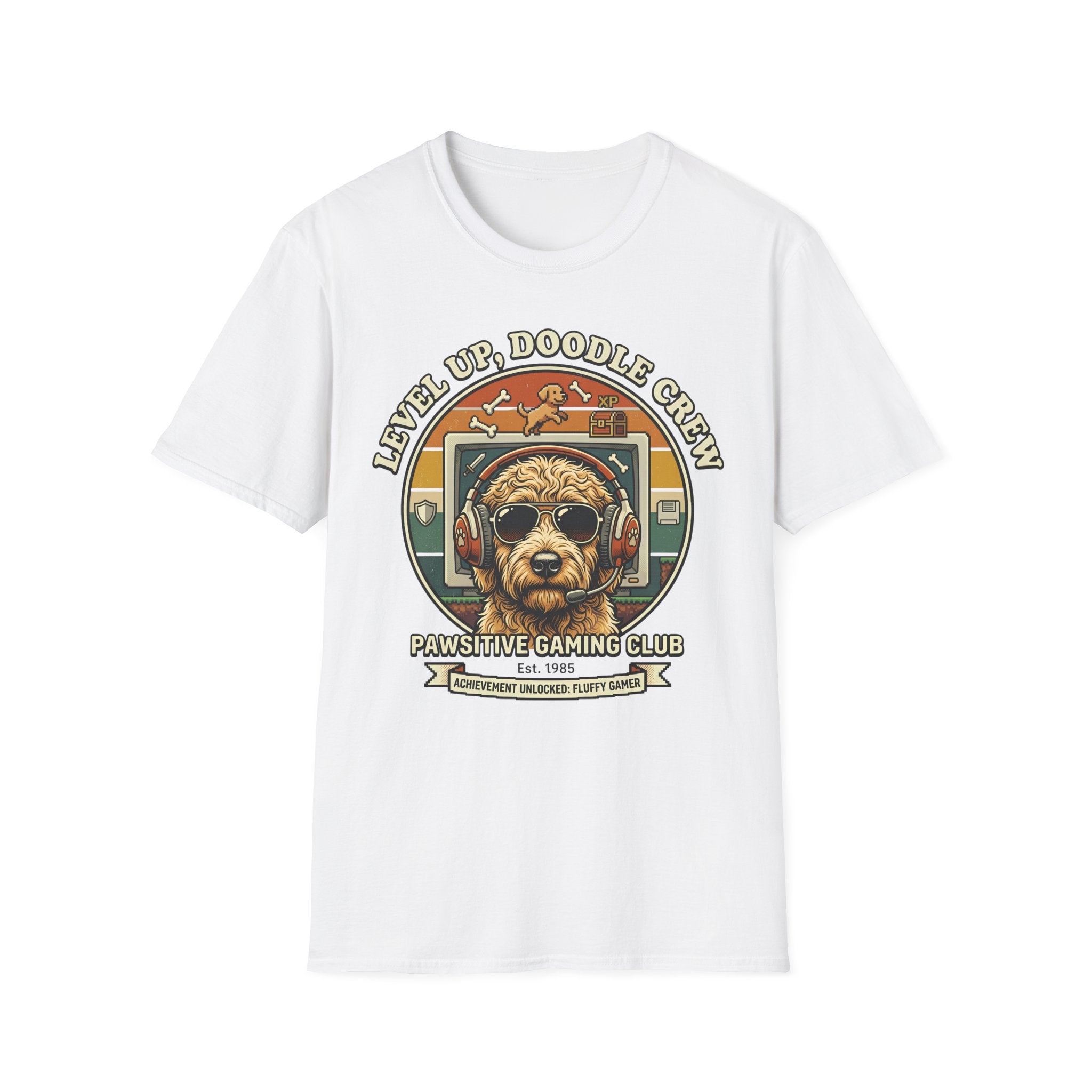 Level Up Doodle Crew T-Shirt