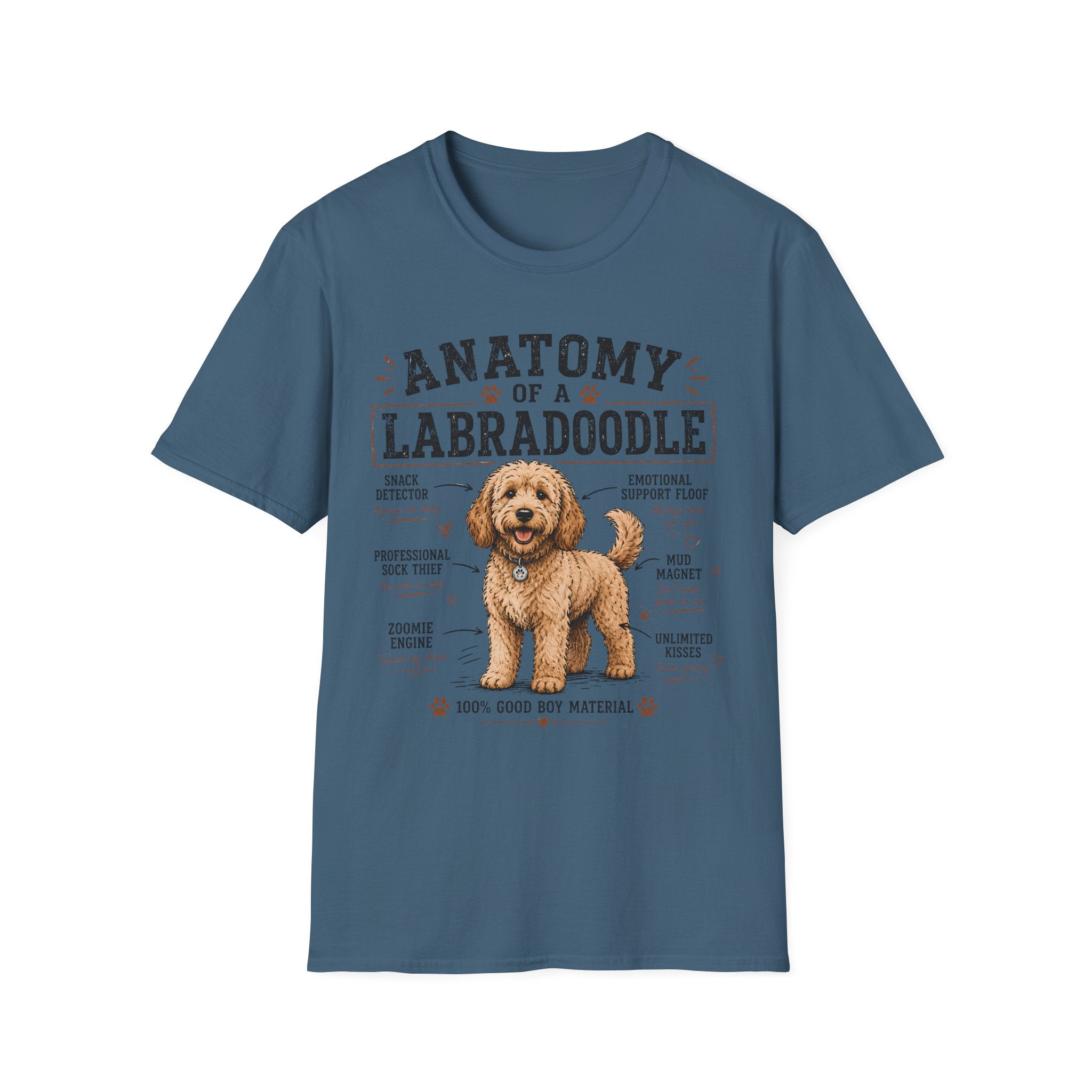 Anatomy of a Labradoodle T-Shirt