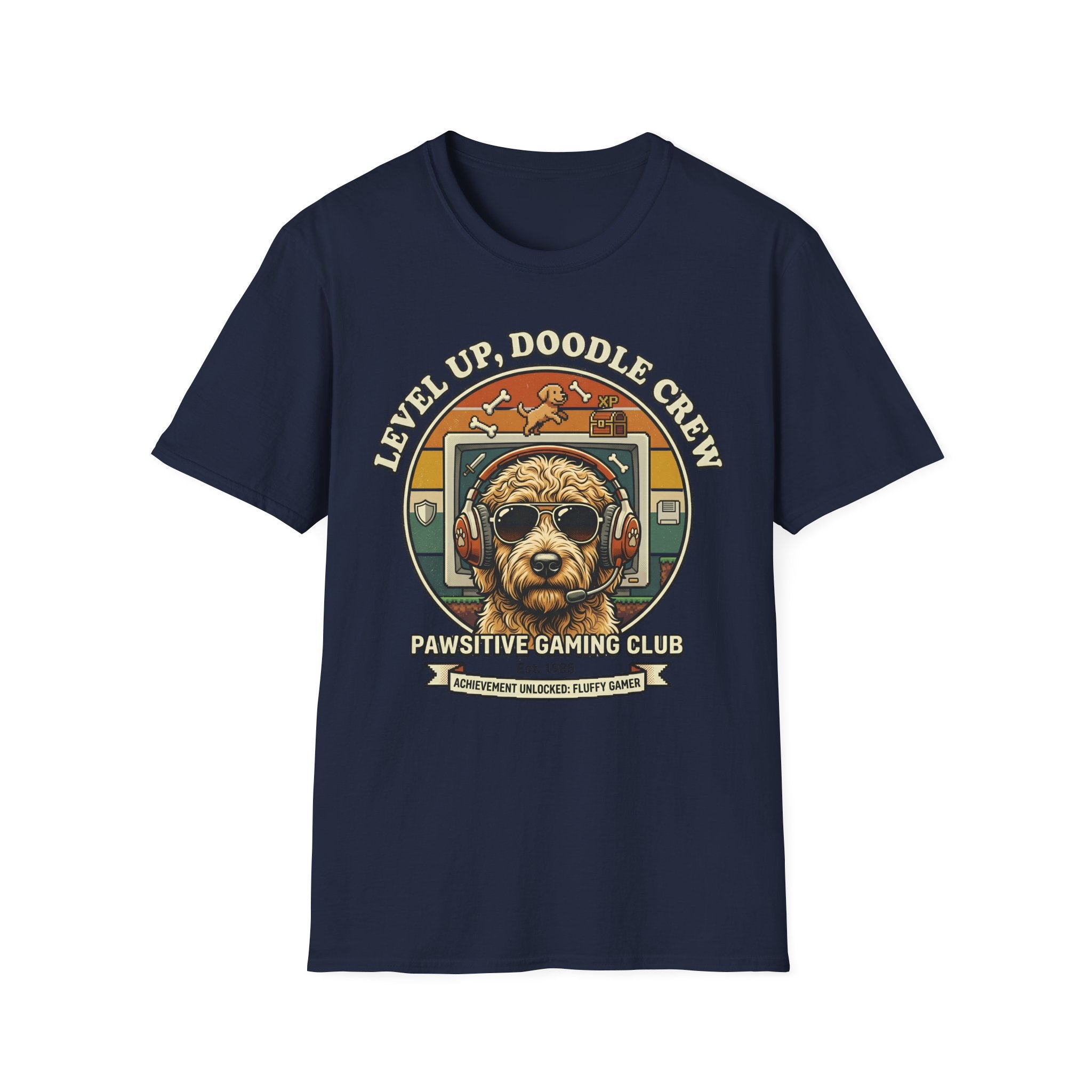 Level Up Doodle Crew T-Shirt