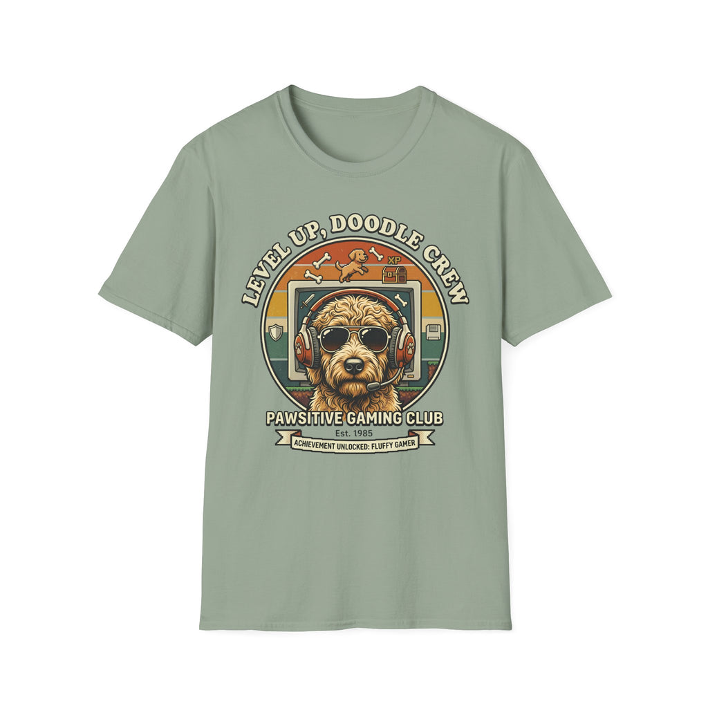 Level Up Doodle Crew T-Shirt