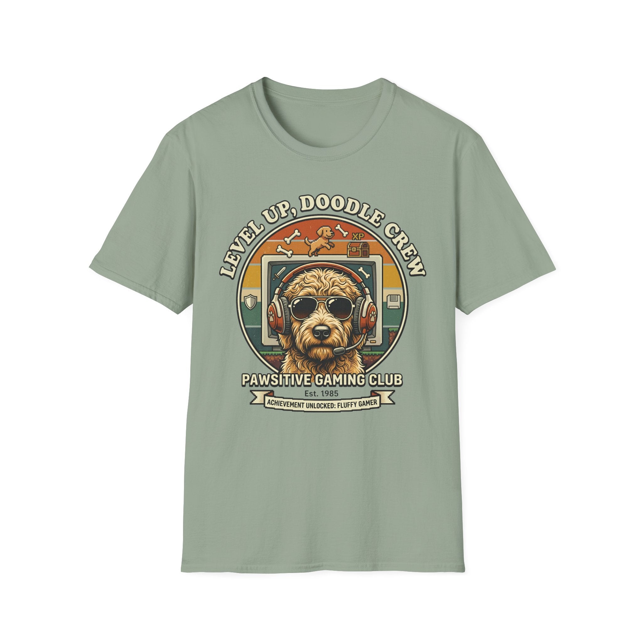Level Up Doodle Crew T-Shirt
