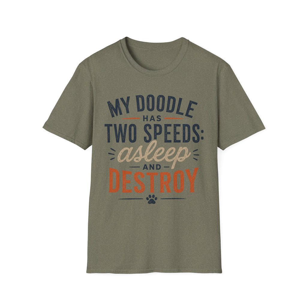 My Doodle has Two Speeds T-Shirt
