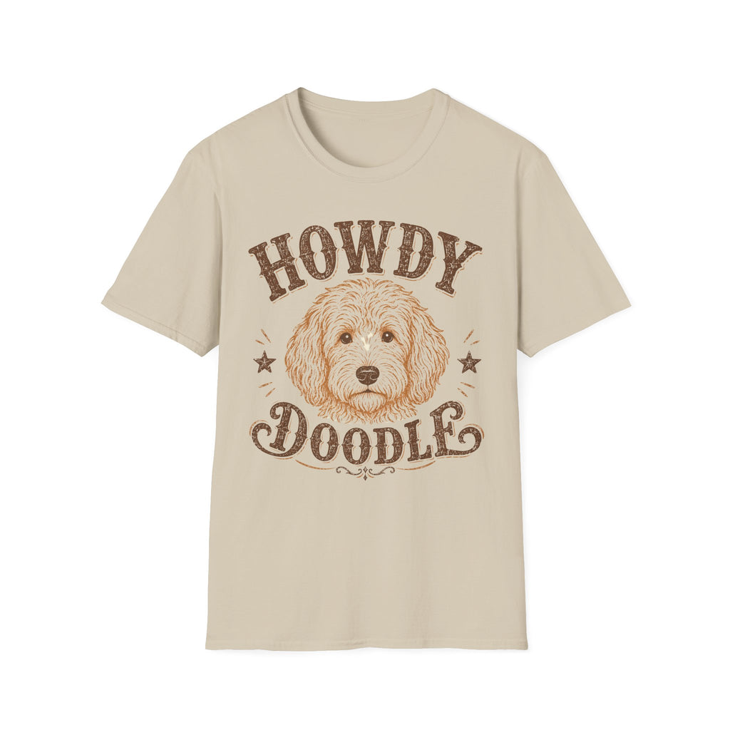Howdy Doodle Labradoodle Face T-Shirt