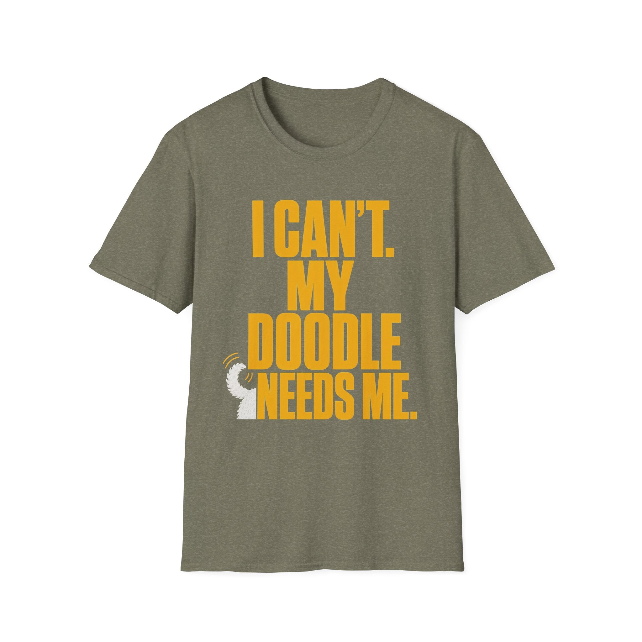 I Can’t My Doodle Needs Me T-Shirt