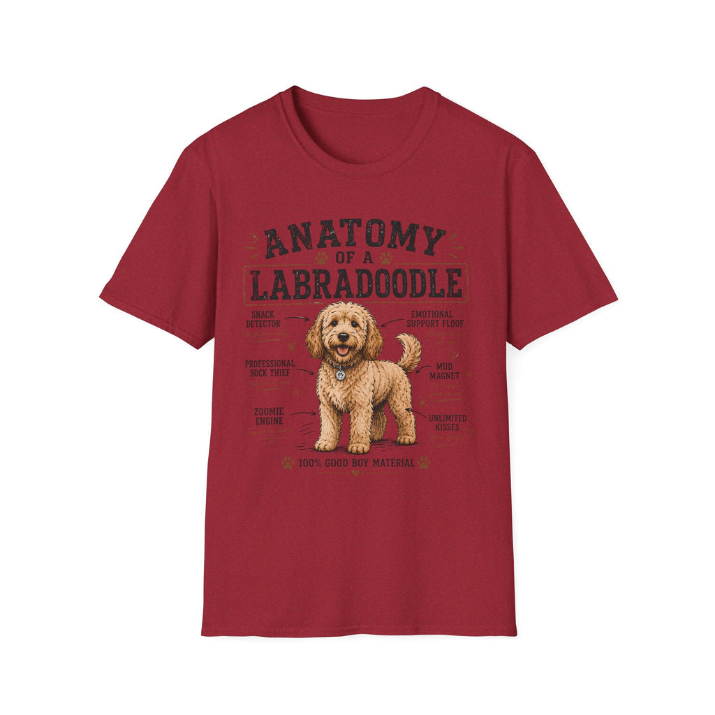 Anatomy of a Labradoodle T-Shirt