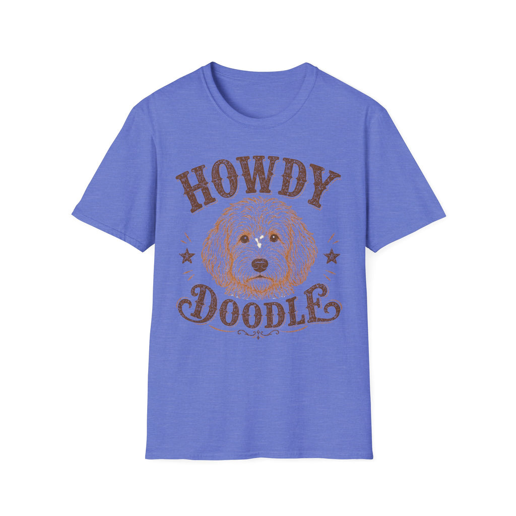 Howdy Doodle Labradoodle Face T-Shirt