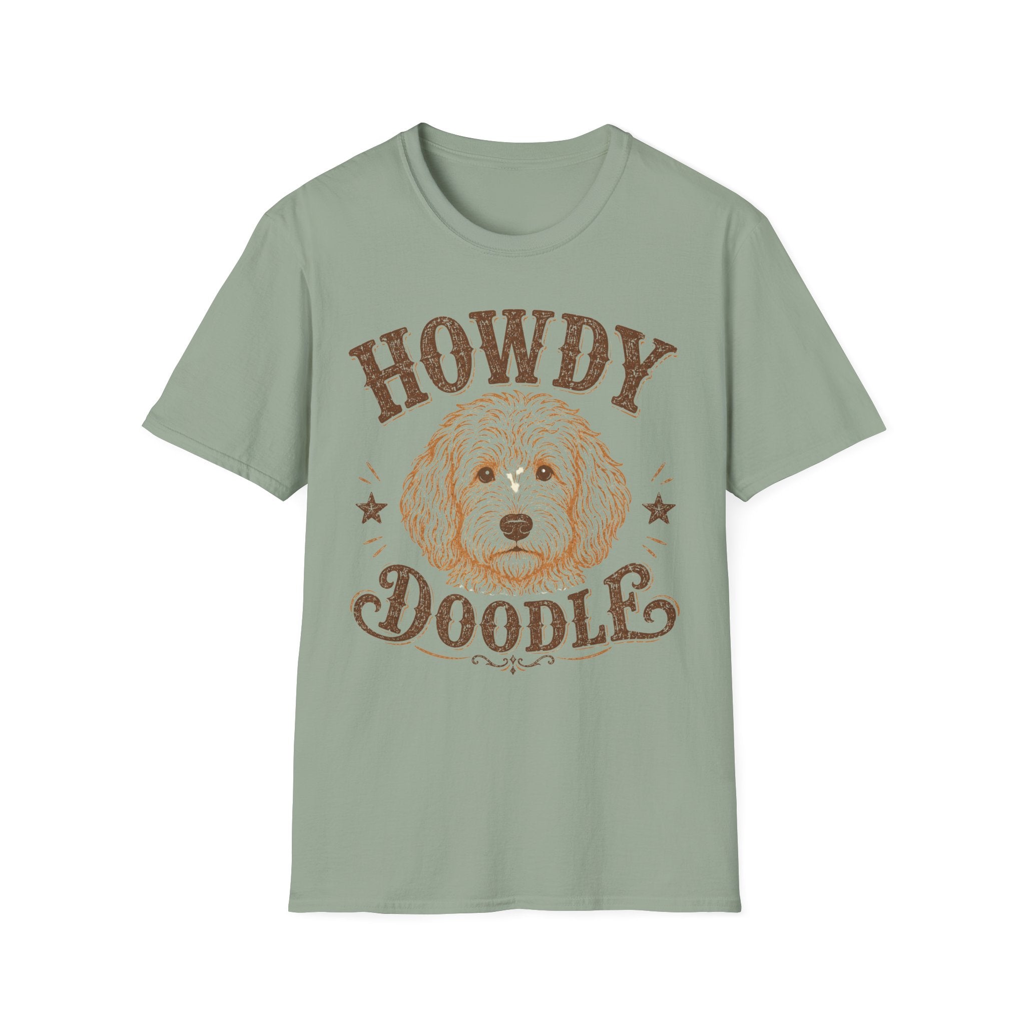 Howdy Doodle Labradoodle Face T-Shirt