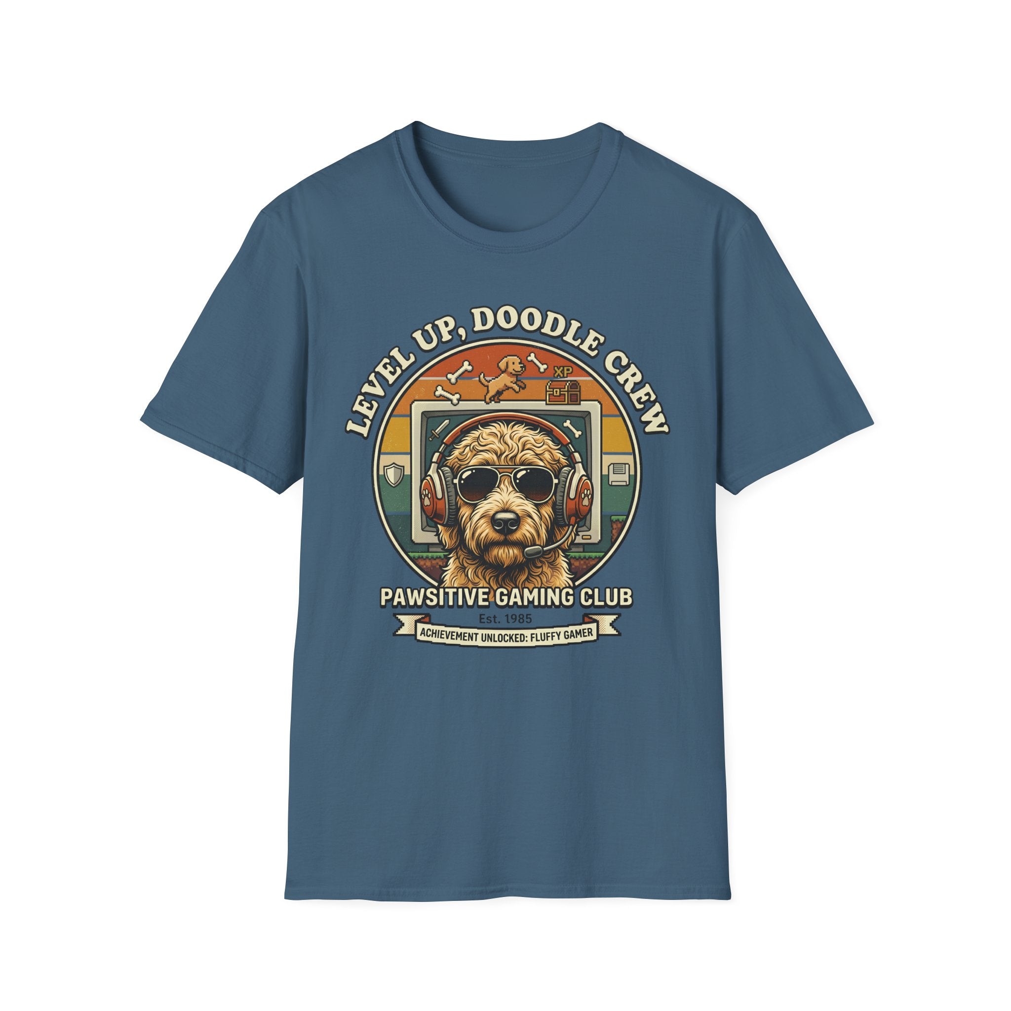Level Up Doodle Crew T-Shirt