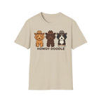 Howdy Doodle Cartoon Labradoodles T-Shirt