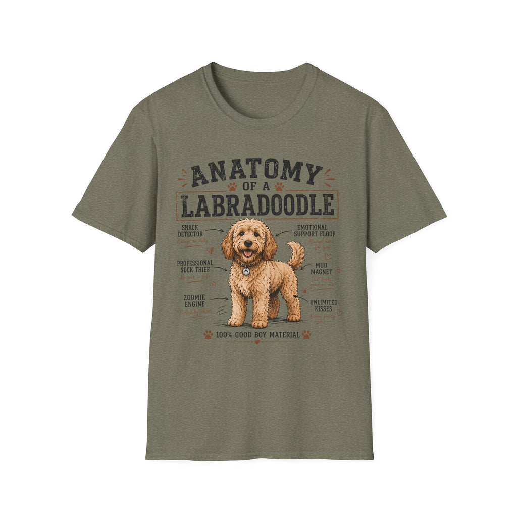 Anatomy of a Labradoodle T-Shirt