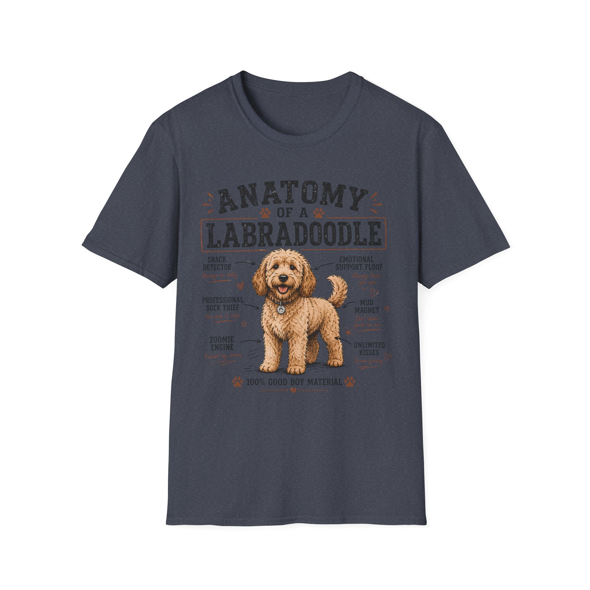 Anatomy of a Labradoodle T-Shirt