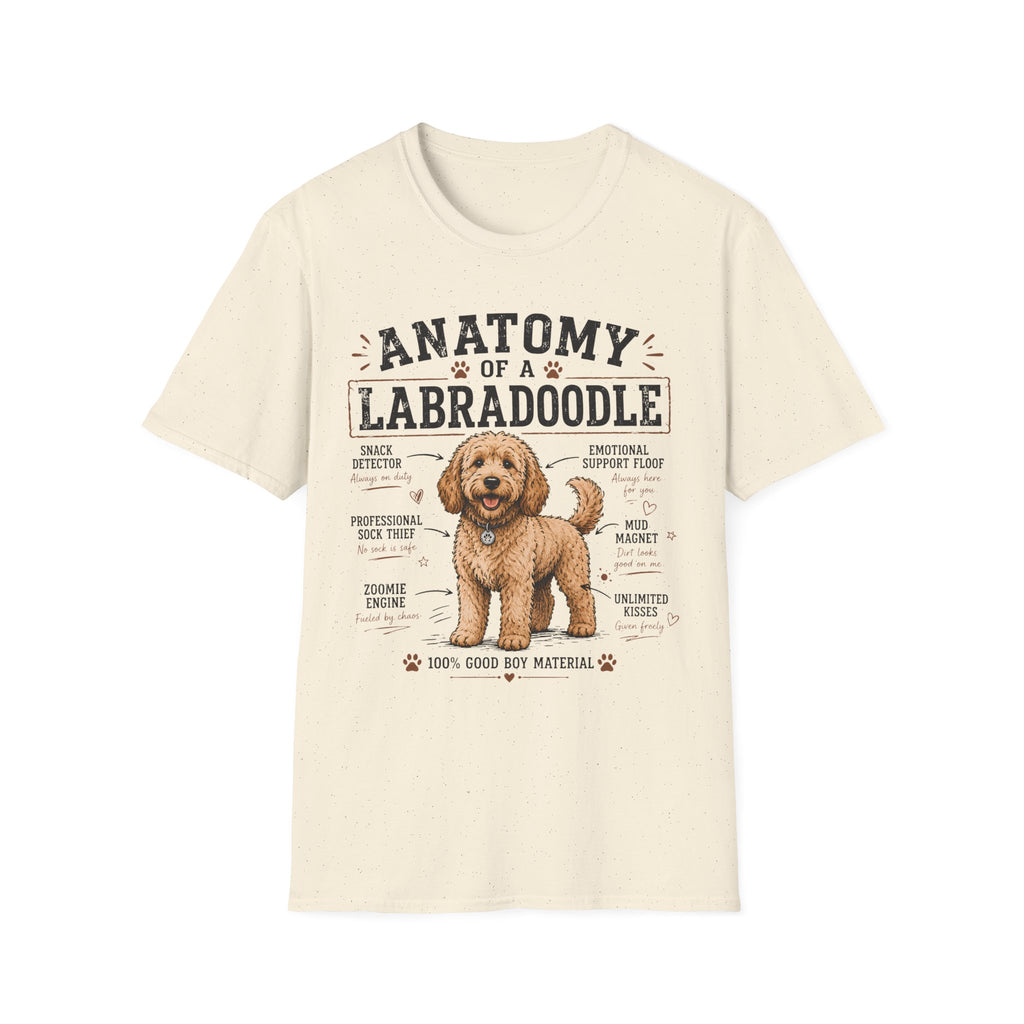 Anatomy of a Labradoodle T-Shirt
