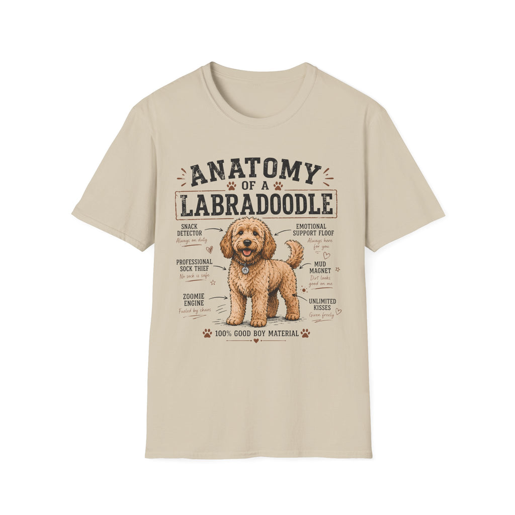 Anatomy of a Labradoodle T-Shirt