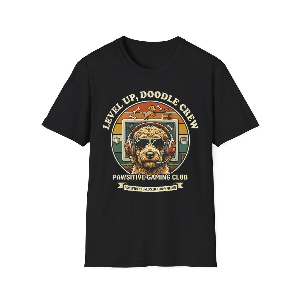 Level Up Doodle Crew T-Shirt
