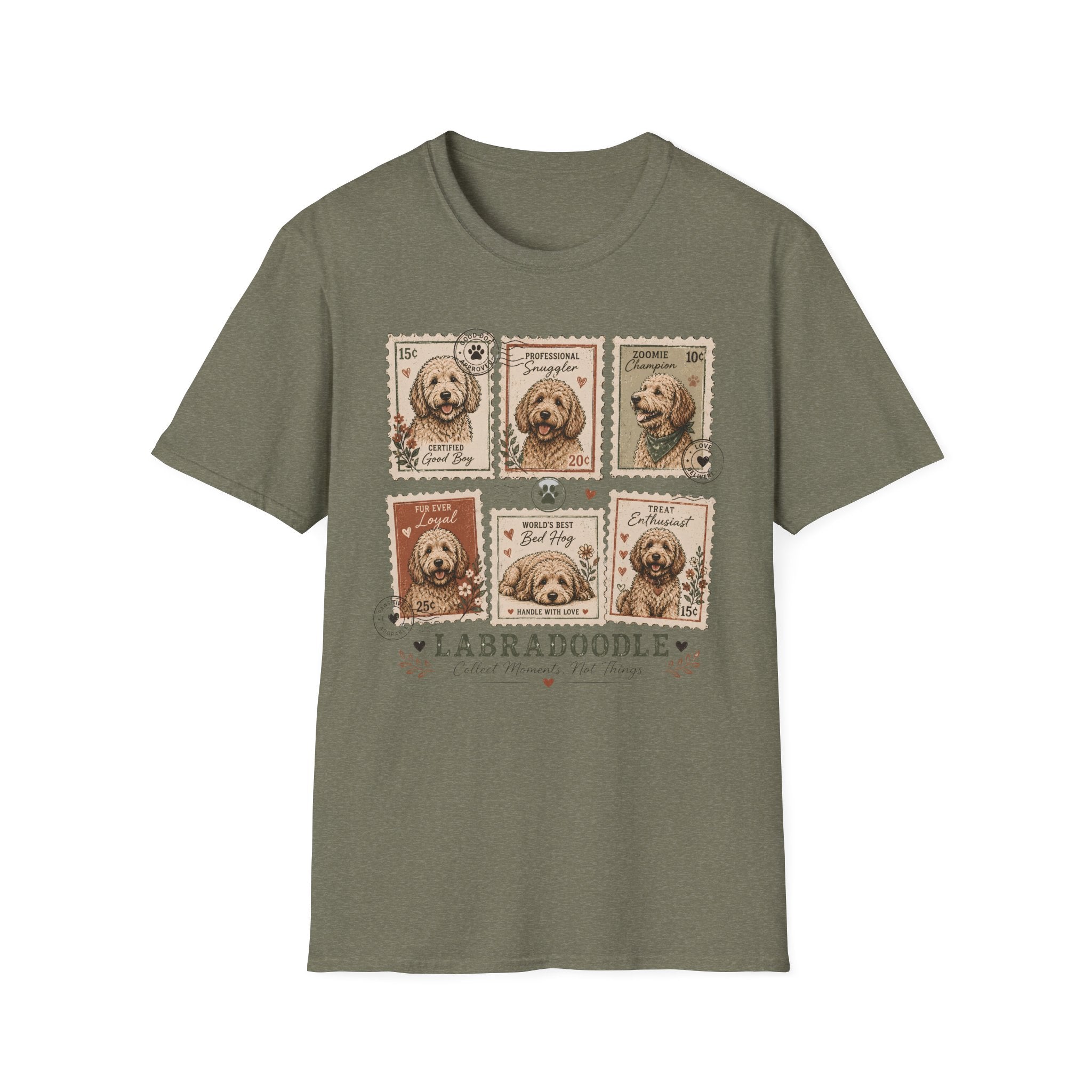 Moments Not Things Labradoodle T-Shirt