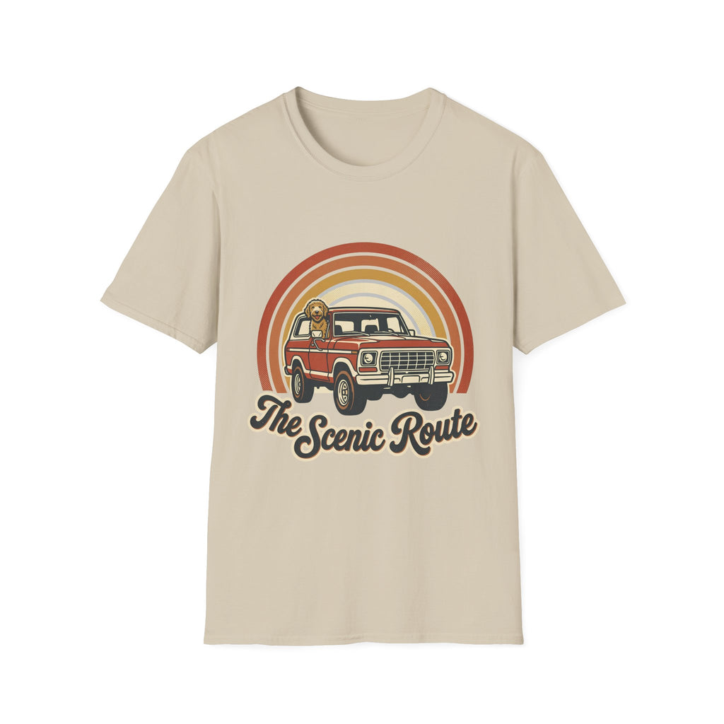 The Scenic Route Labradoodle Tshirt