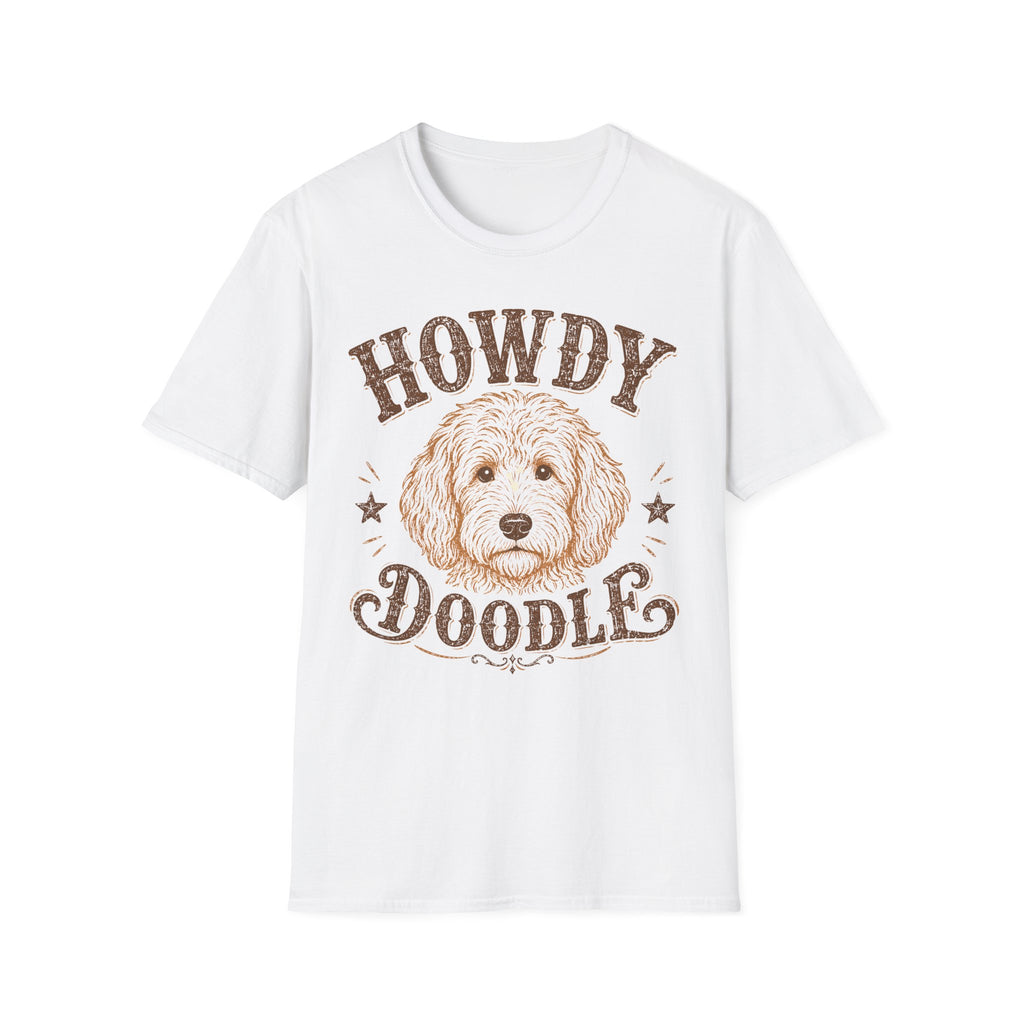Howdy Doodle Labradoodle Face T-Shirt