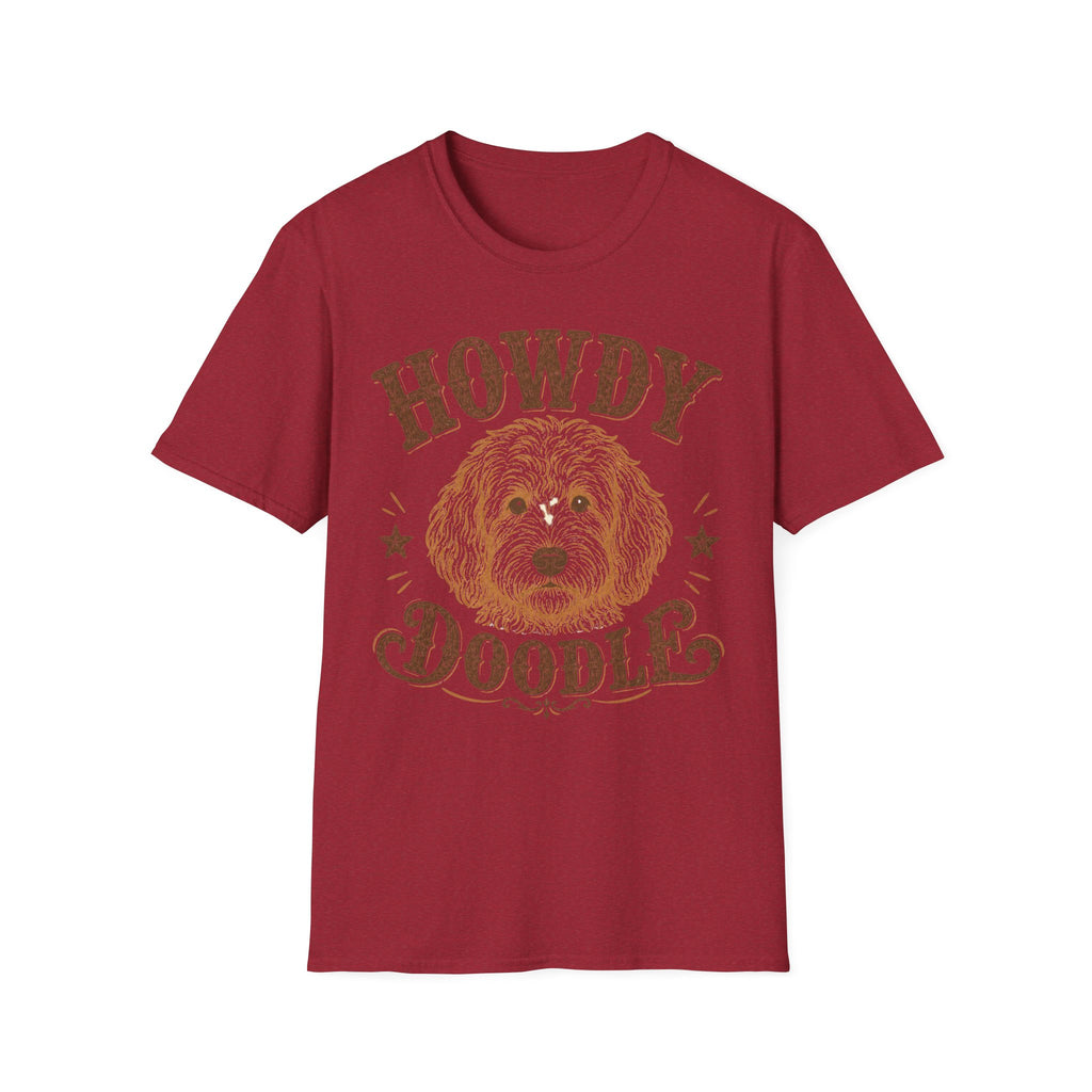 Howdy Doodle Labradoodle Face T-Shirt