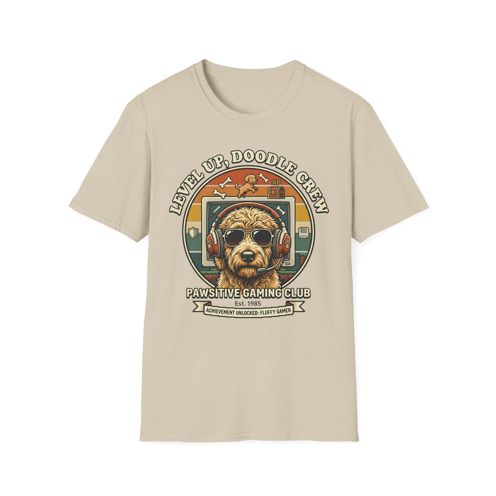 Level Up Doodle Crew T-Shirt