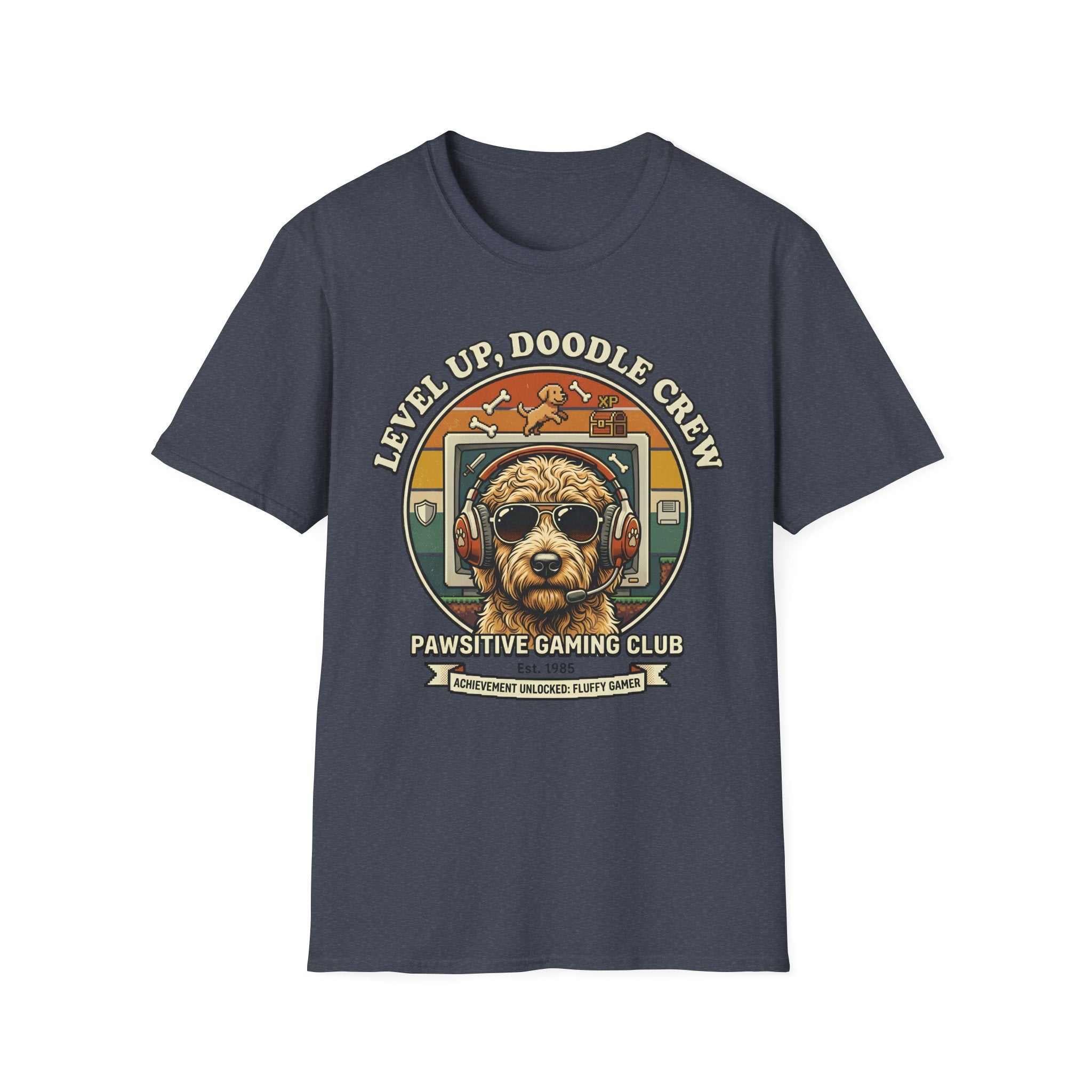 Level Up Doodle Crew T-Shirt