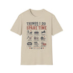 Things I Do in My Spare Time Doodle T-Shirt