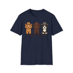 Howdy Doodle Cartoon Labradoodles T-Shirt