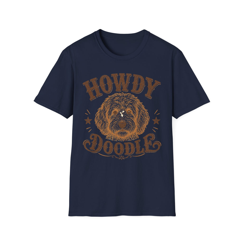 Howdy Doodle Labradoodle Face T-Shirt