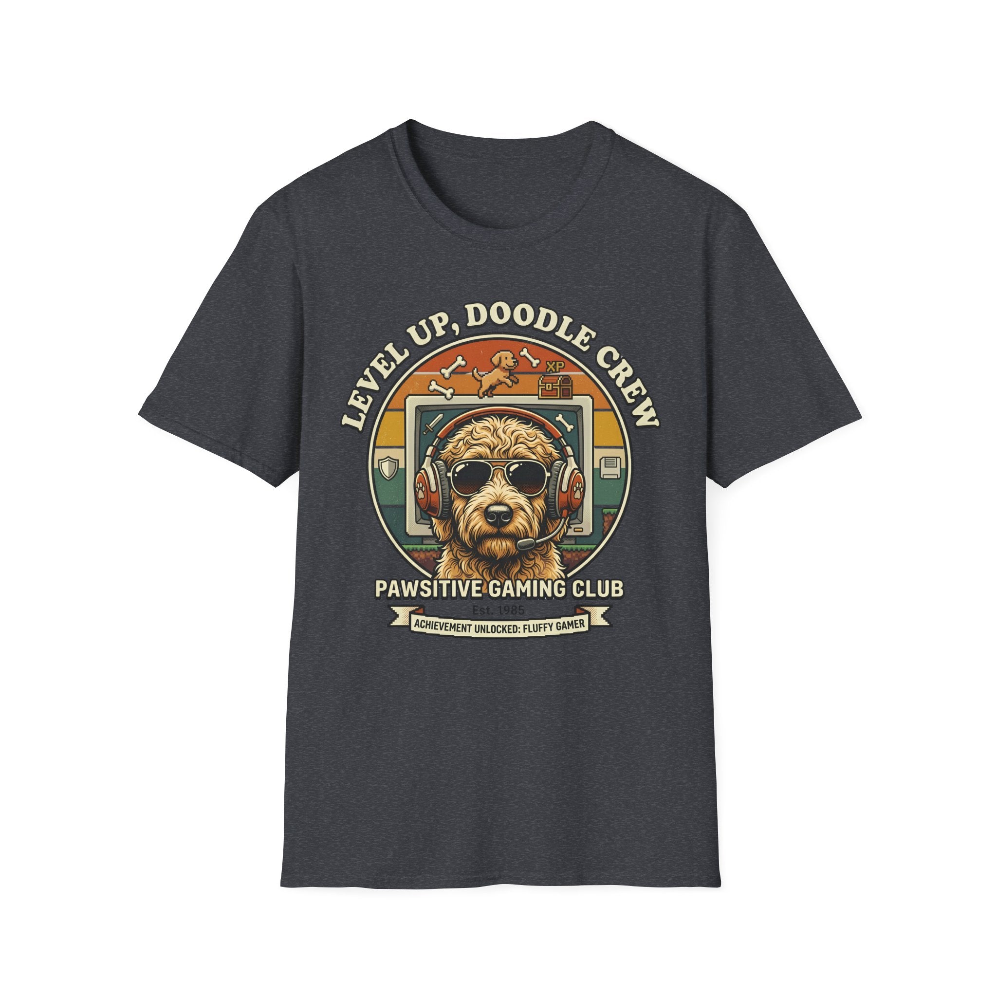 Level Up Doodle Crew T-Shirt