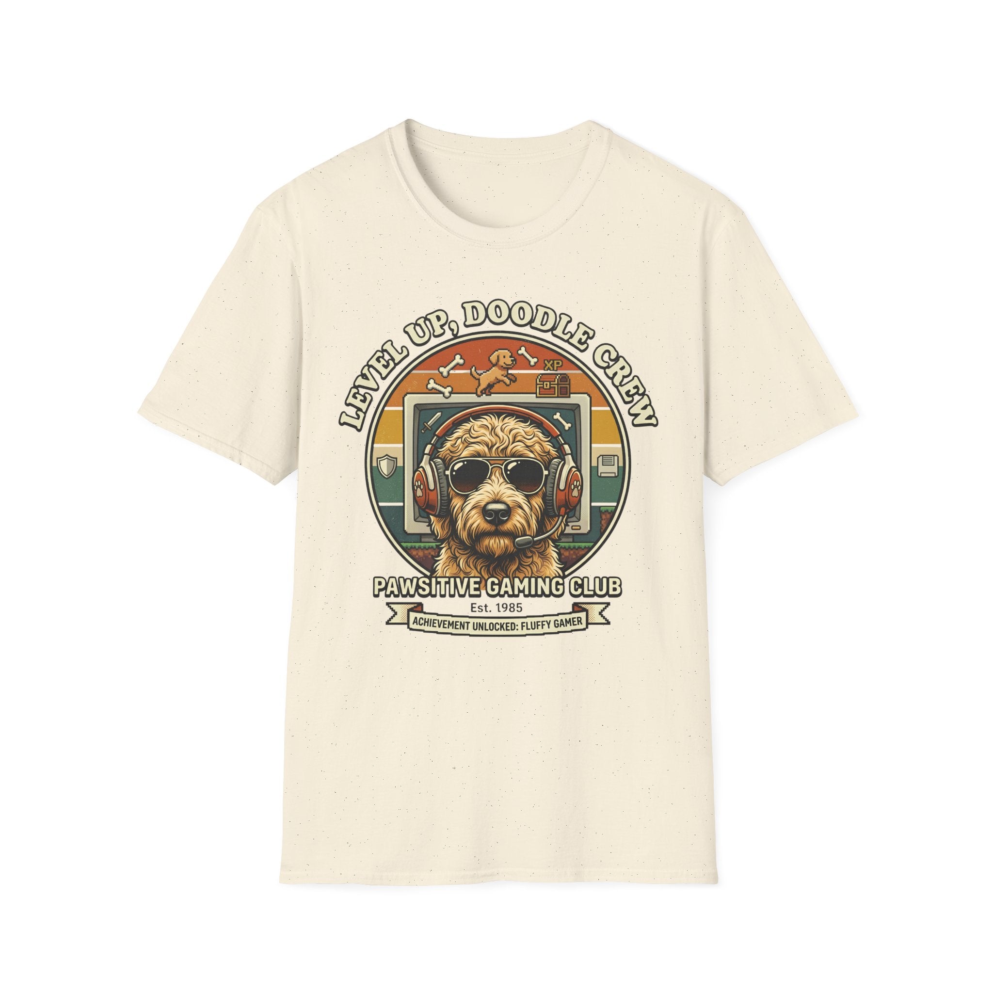 Level Up Doodle Crew T-Shirt
