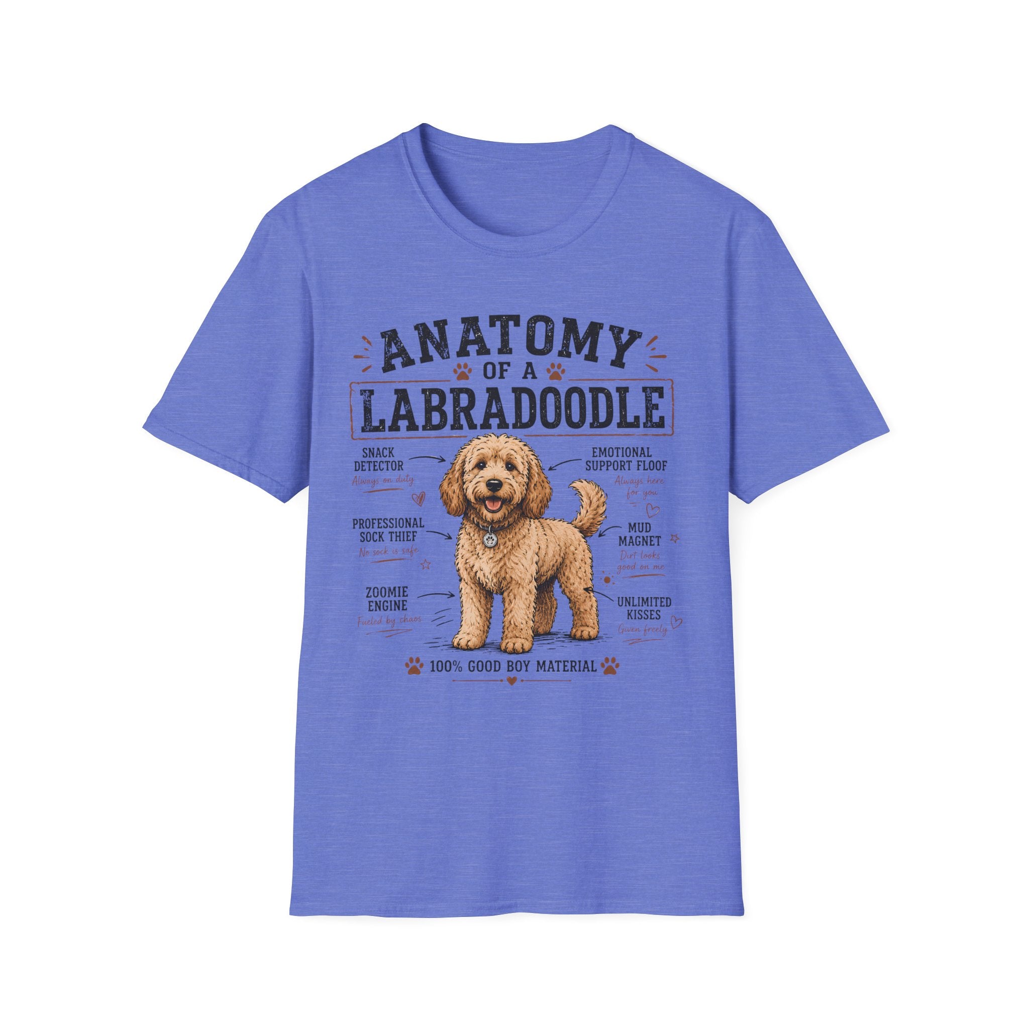 Anatomy of a Labradoodle T-Shirt