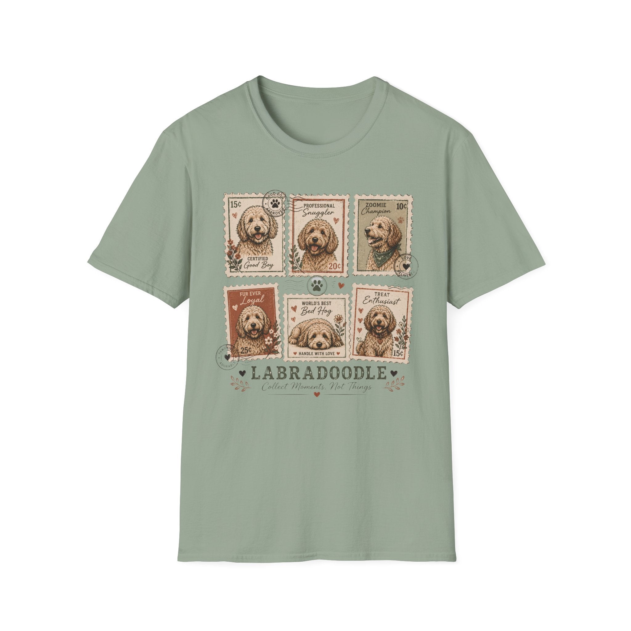 Moments Not Things Labradoodle T-Shirt