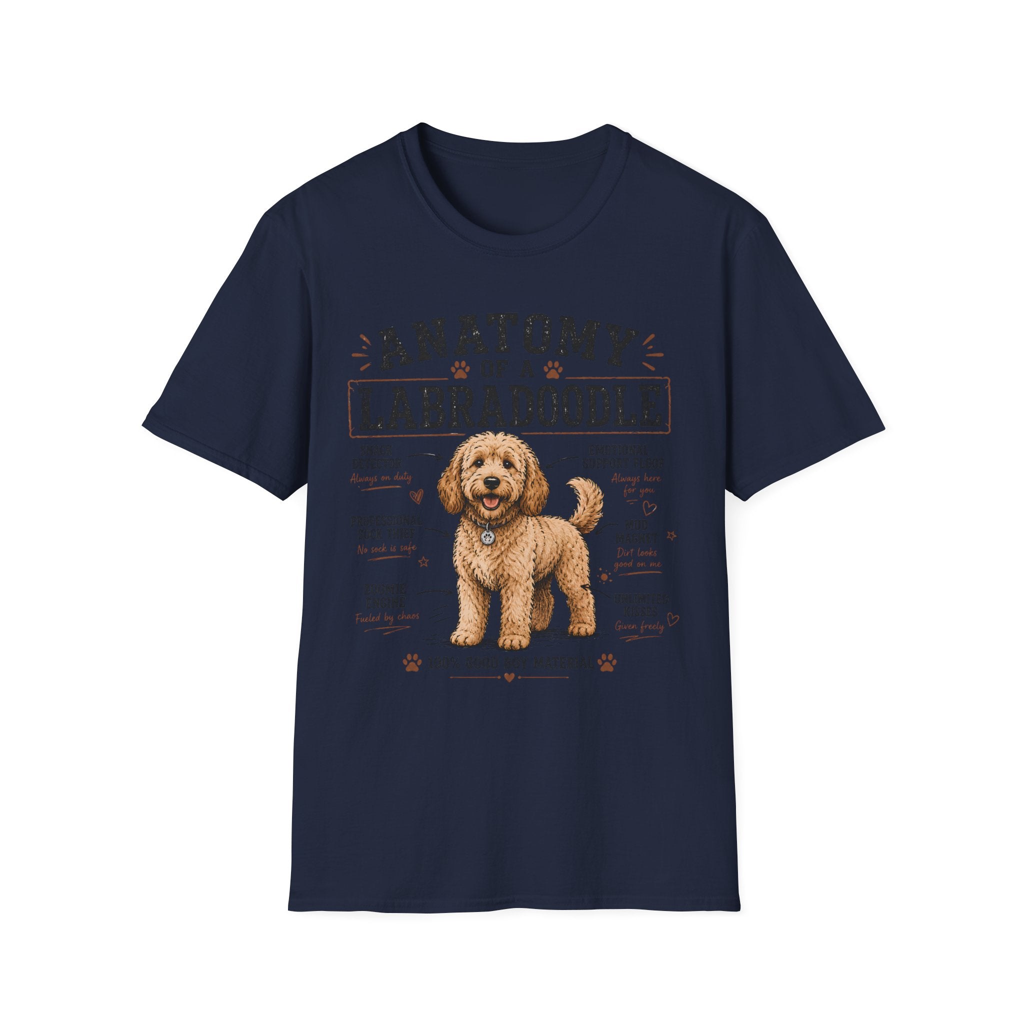 Anatomy of a Labradoodle T-Shirt
