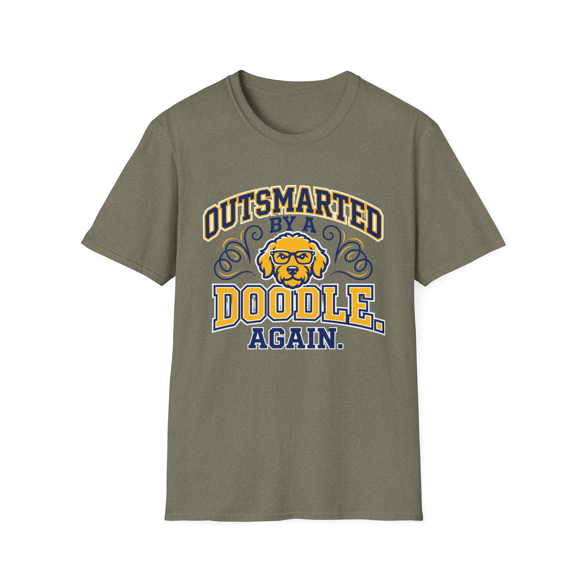 Outsmarted by a Doodle Again T-Shirt