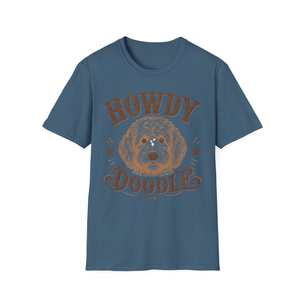Howdy Doodle Labradoodle Face T-Shirt