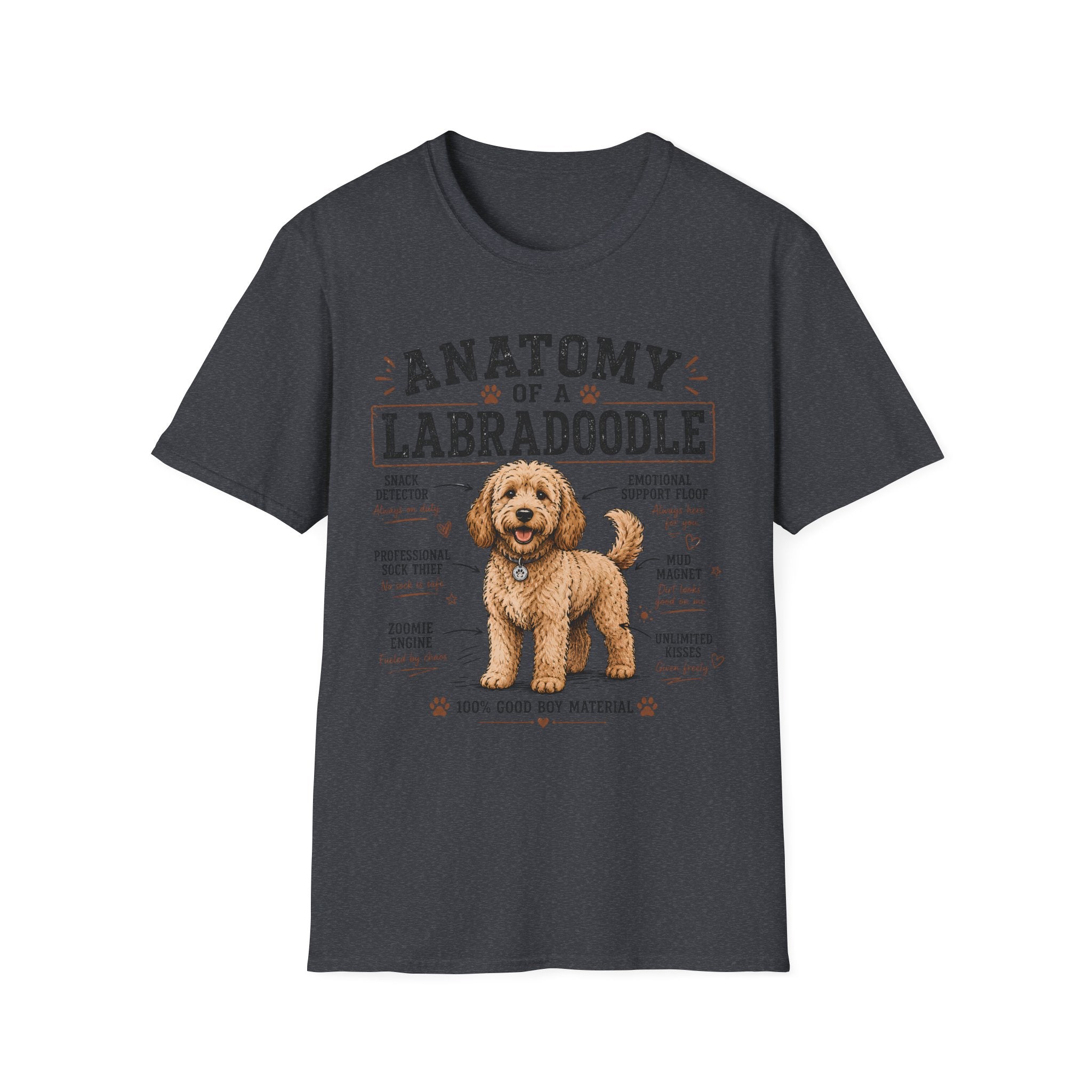 Anatomy of a Labradoodle T-Shirt