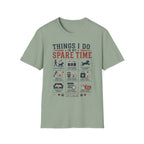 Things I Do in My Spare Time Doodle T-Shirt