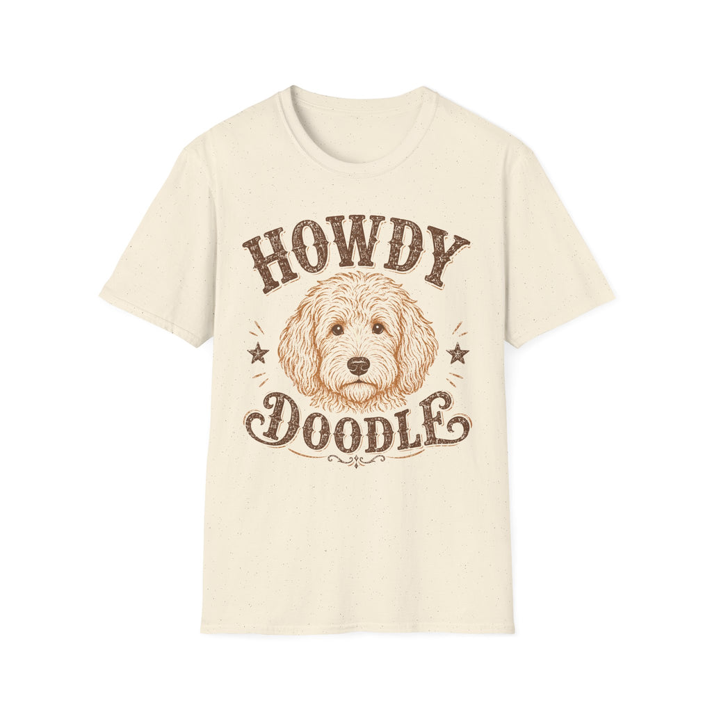 Howdy Doodle Labradoodle Face T-Shirt