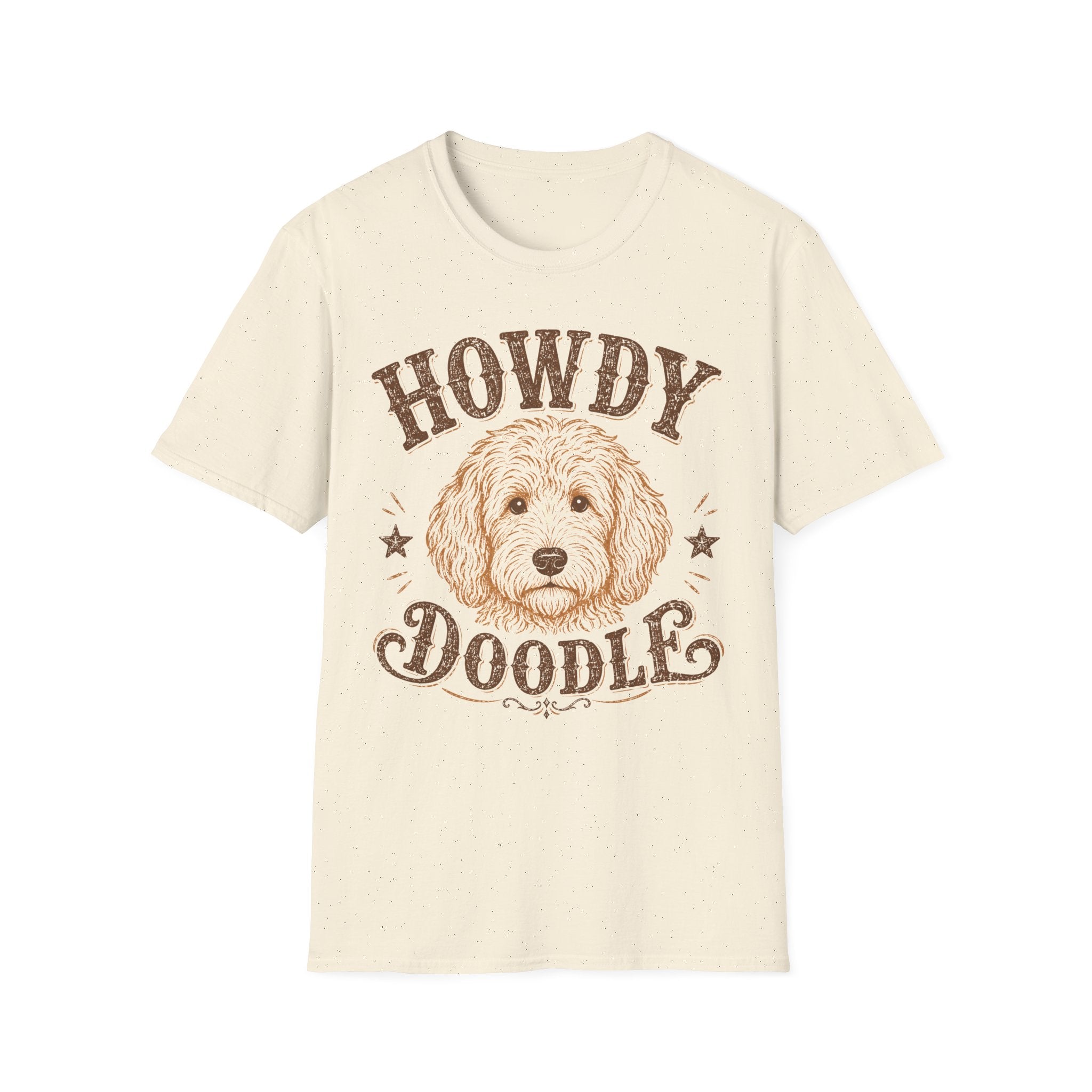Howdy Doodle Labradoodle Face T-Shirt
