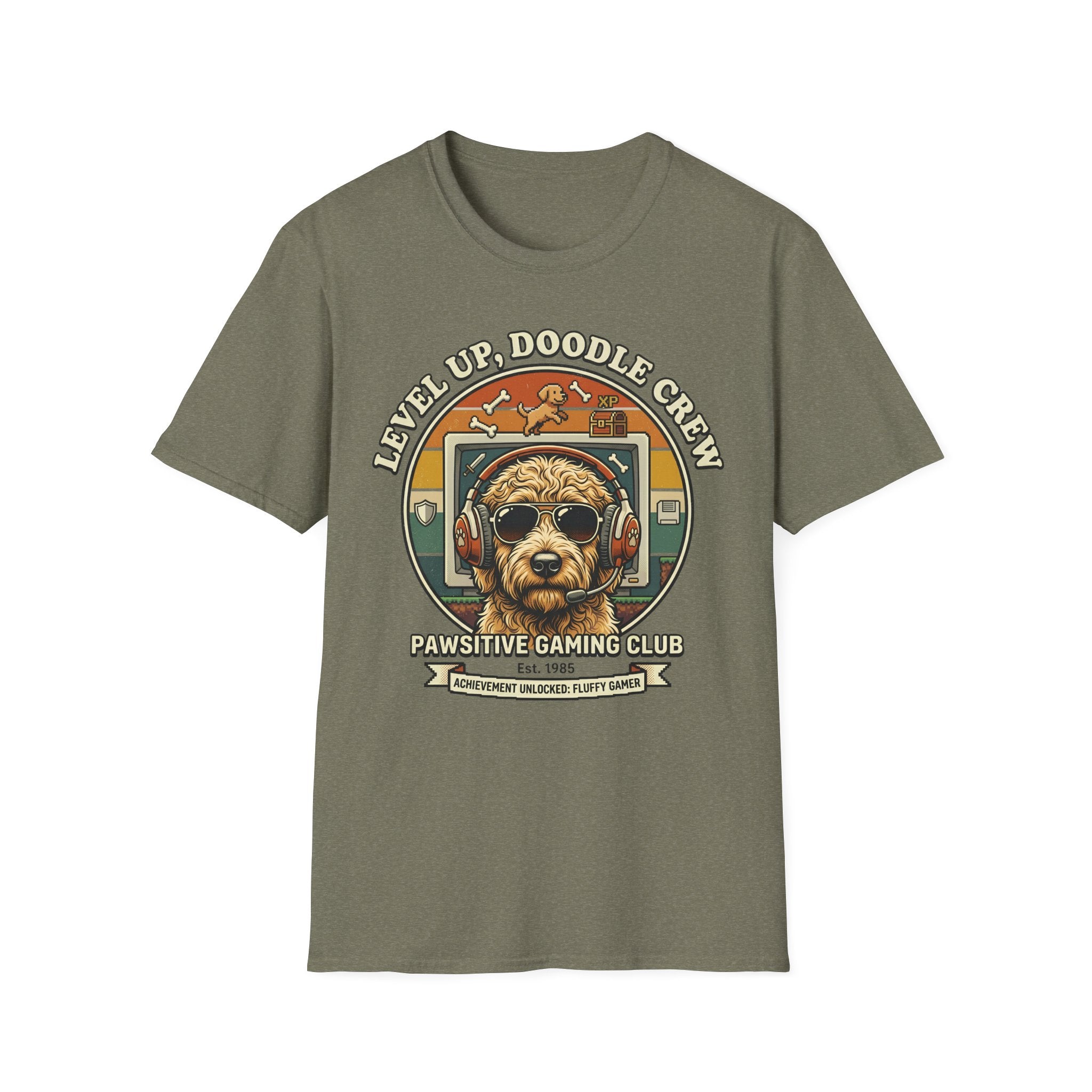 Level Up Doodle Crew T-Shirt