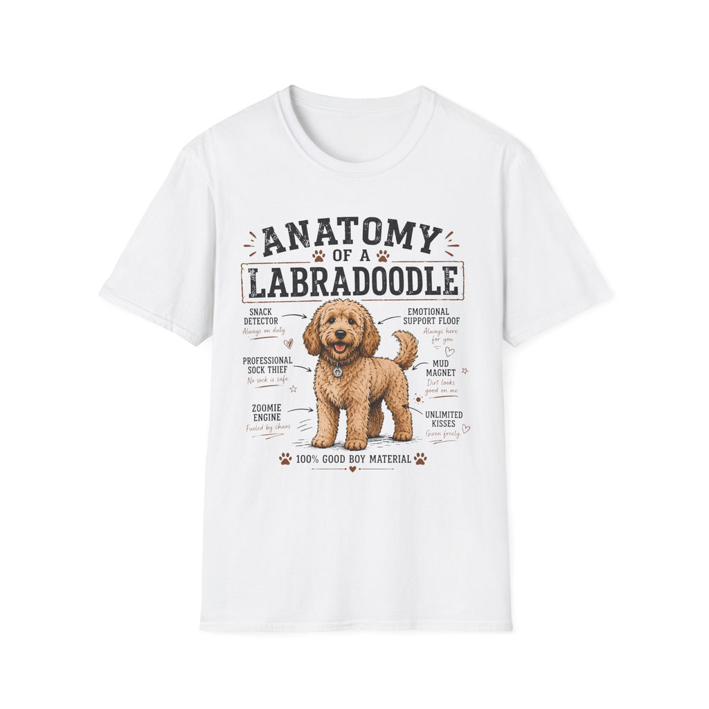 Anatomy of a Labradoodle T-Shirt