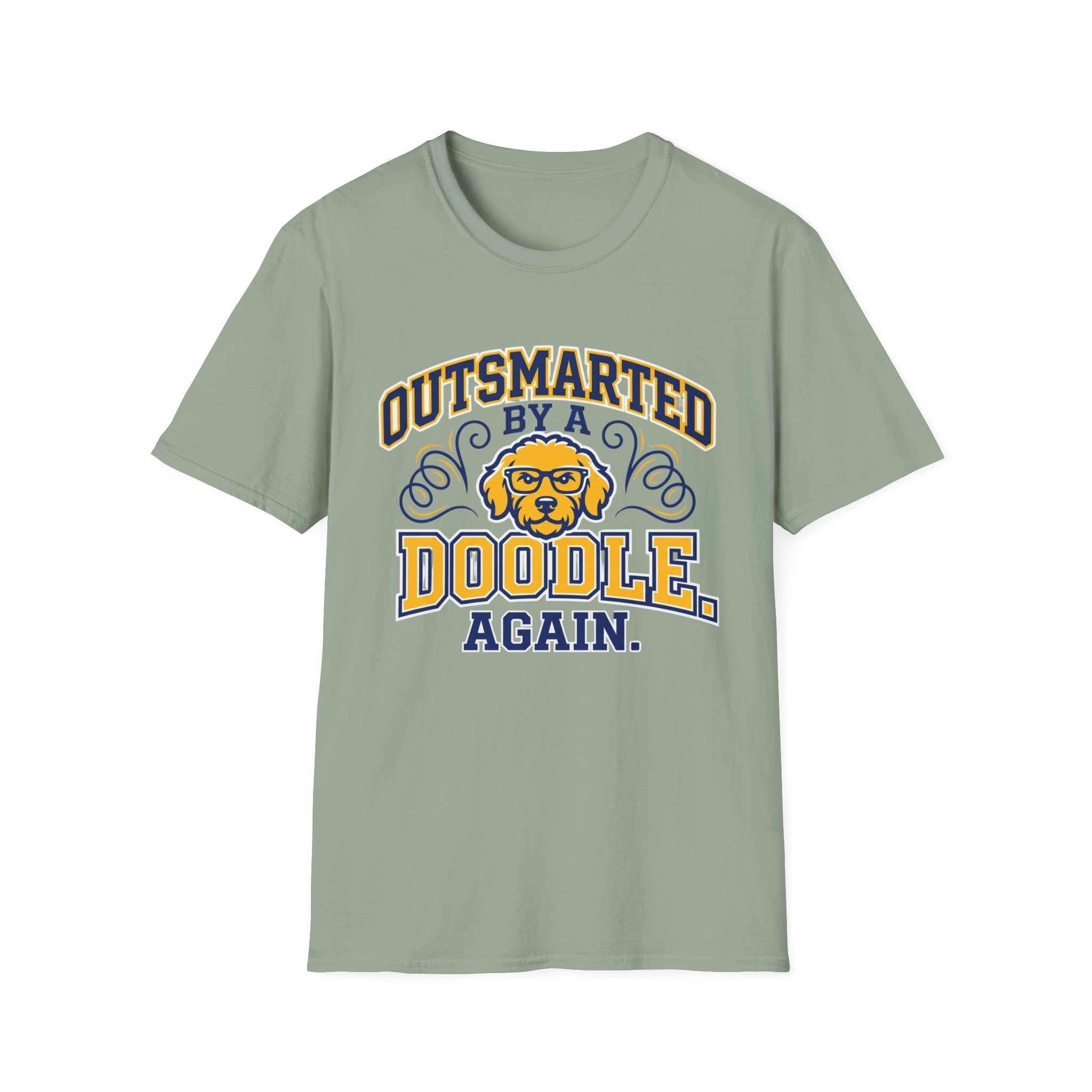 Outsmarted by a Doodle Again T-Shirt