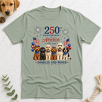 America 250 Doodles and Proud T-Shirt