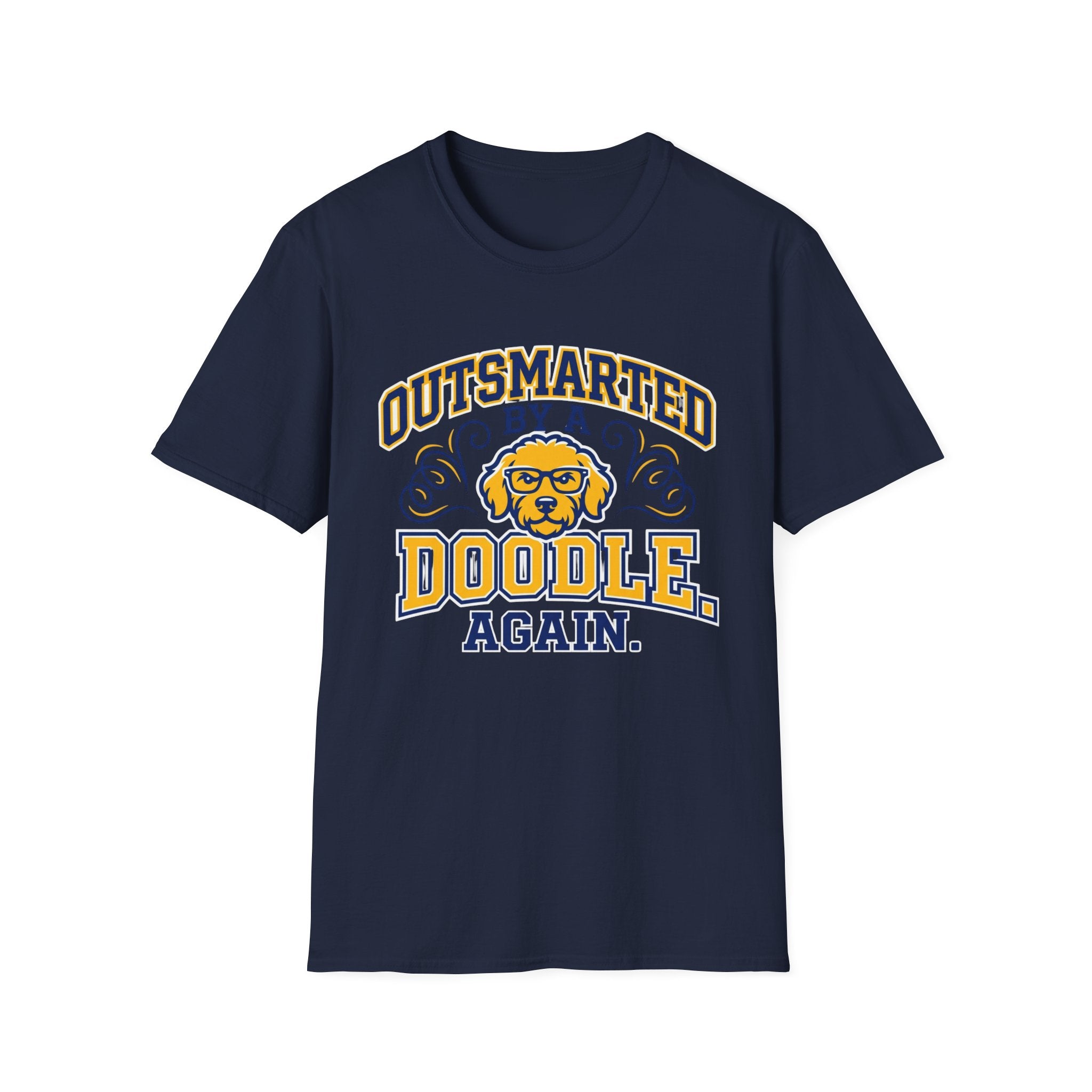 Outsmarted by a Doodle Again T-Shirt