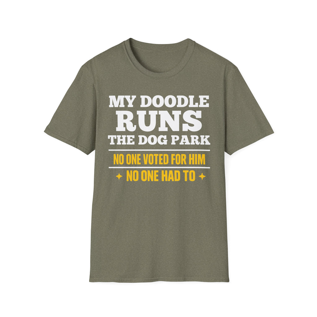 My Doodle Runs the Dog Park T-Shirt