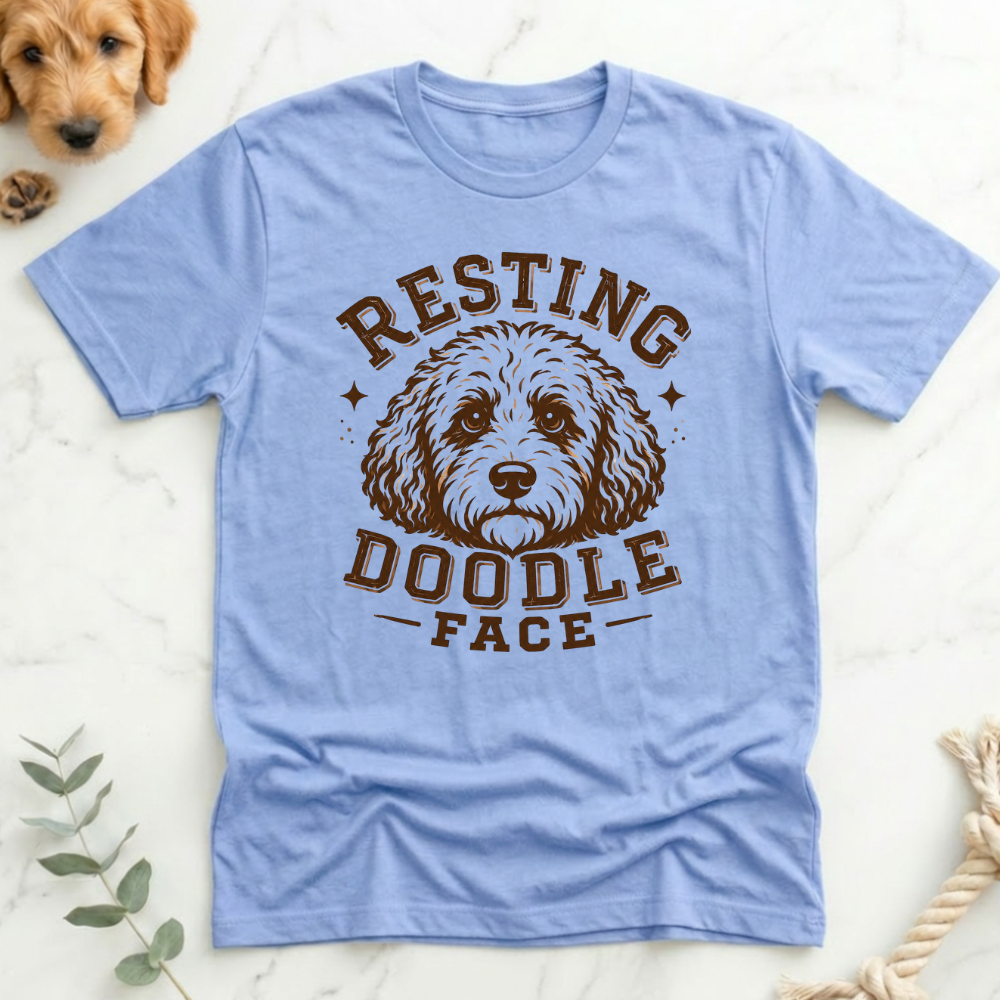 Resting Doodle Face T-Shirt