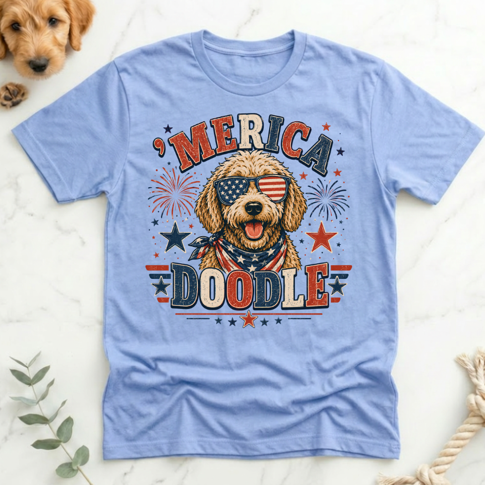 America Doodle T-Shirt