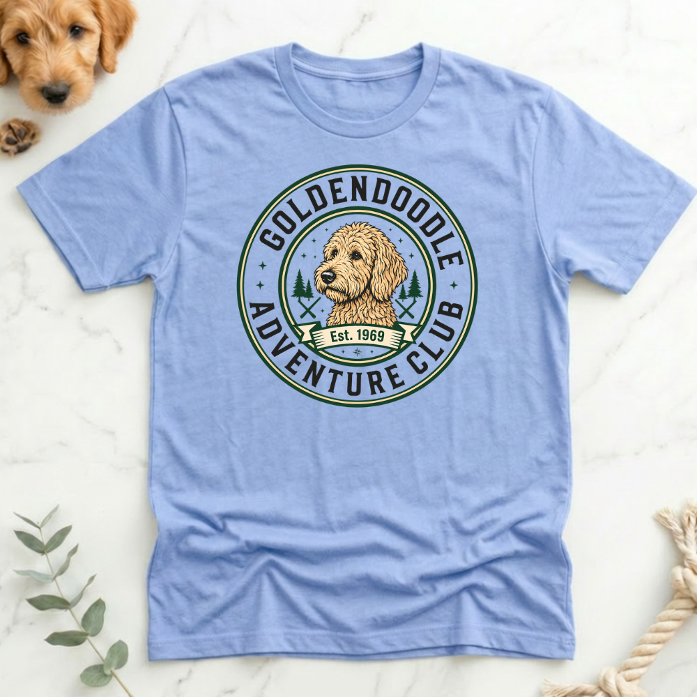 Goldenddoodle Adventure Club T-Shirt