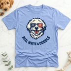 Red White Cool Doodle T-Shirt