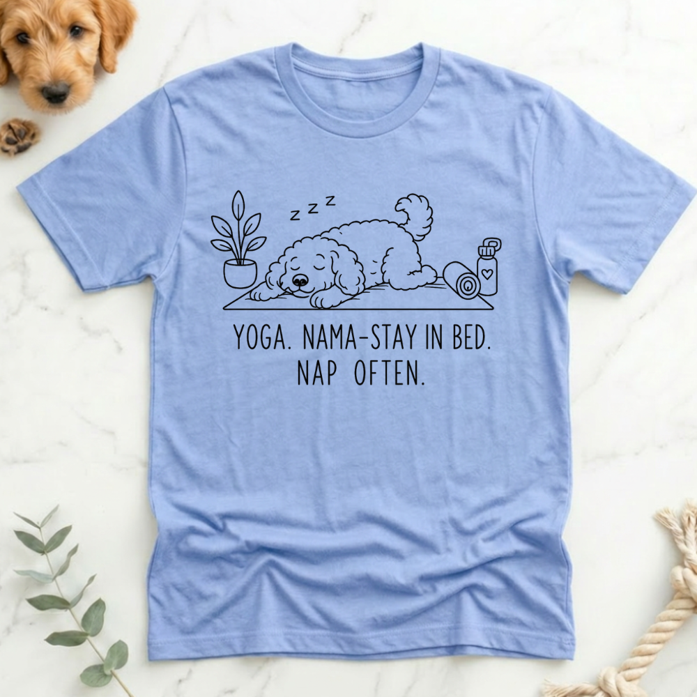 NamaStay Downward Doodle Dog T-Shirt